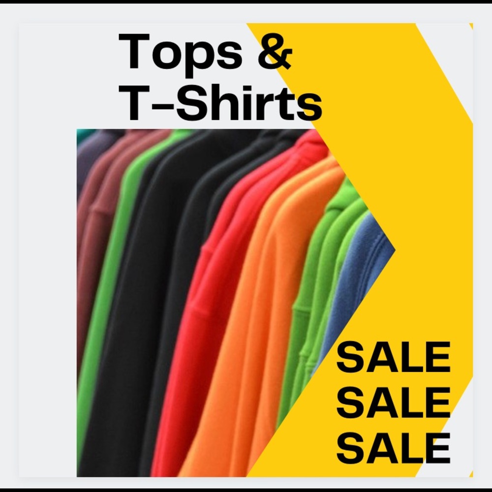 Tshirts, Sweaters, sweatshirts, jumpers!!!